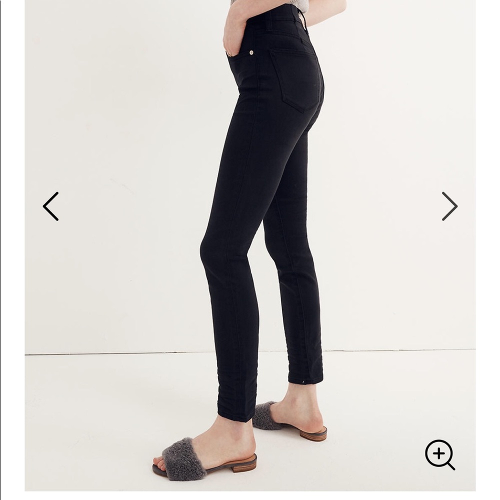 Black Madewell Jeans Tencel Wash